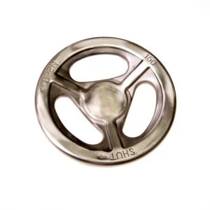 Stainless hlau handwheel nrog Passivation kho, Tes log valve accessories